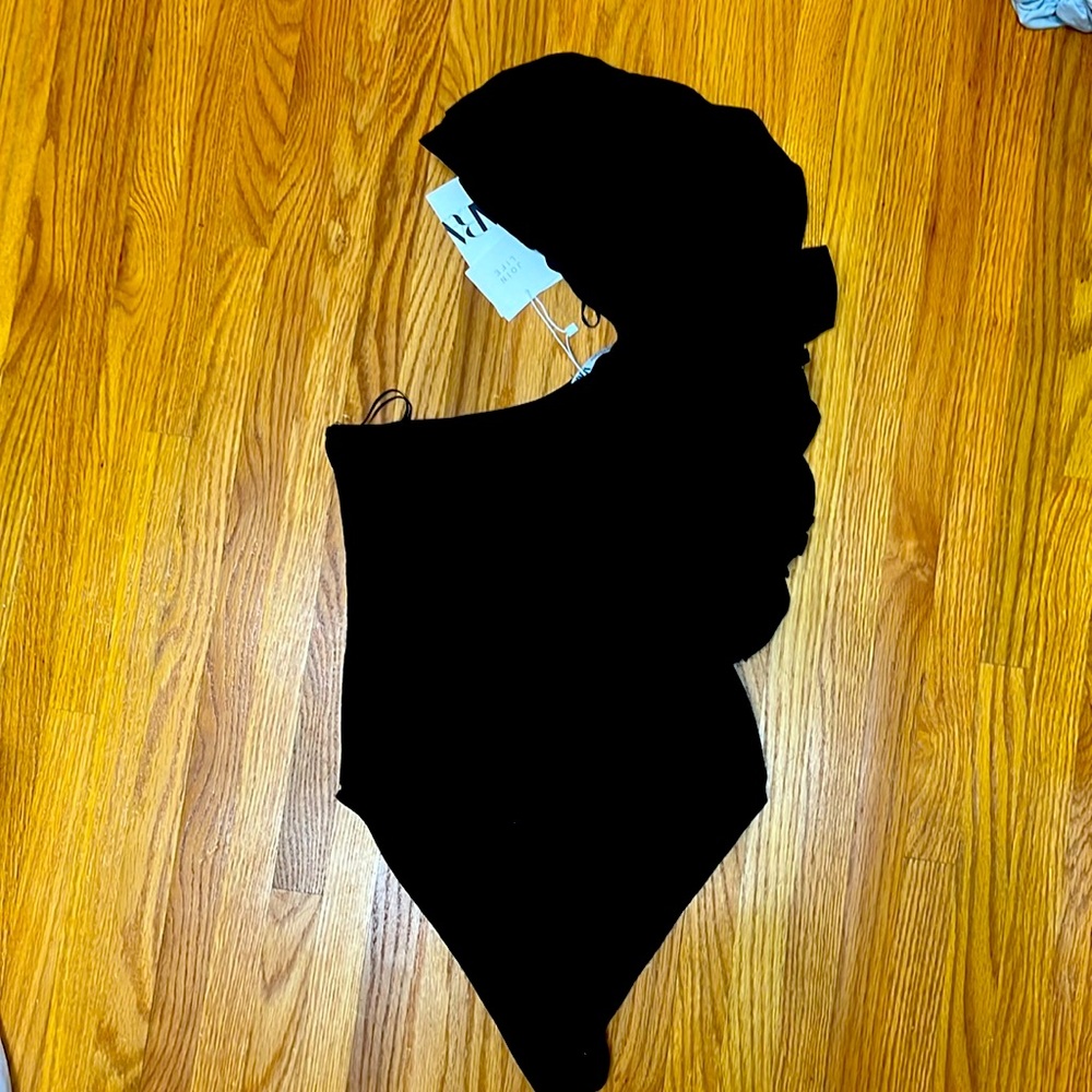 NWT one shoulder Zara statement bodysuit